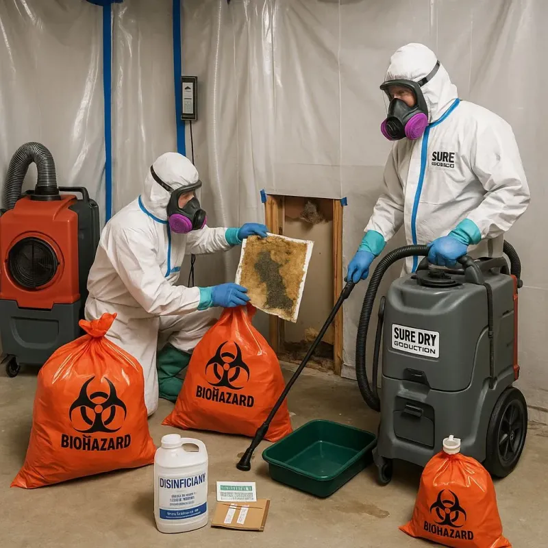 Contaminated Water Handling Protocols process in Taft, CA