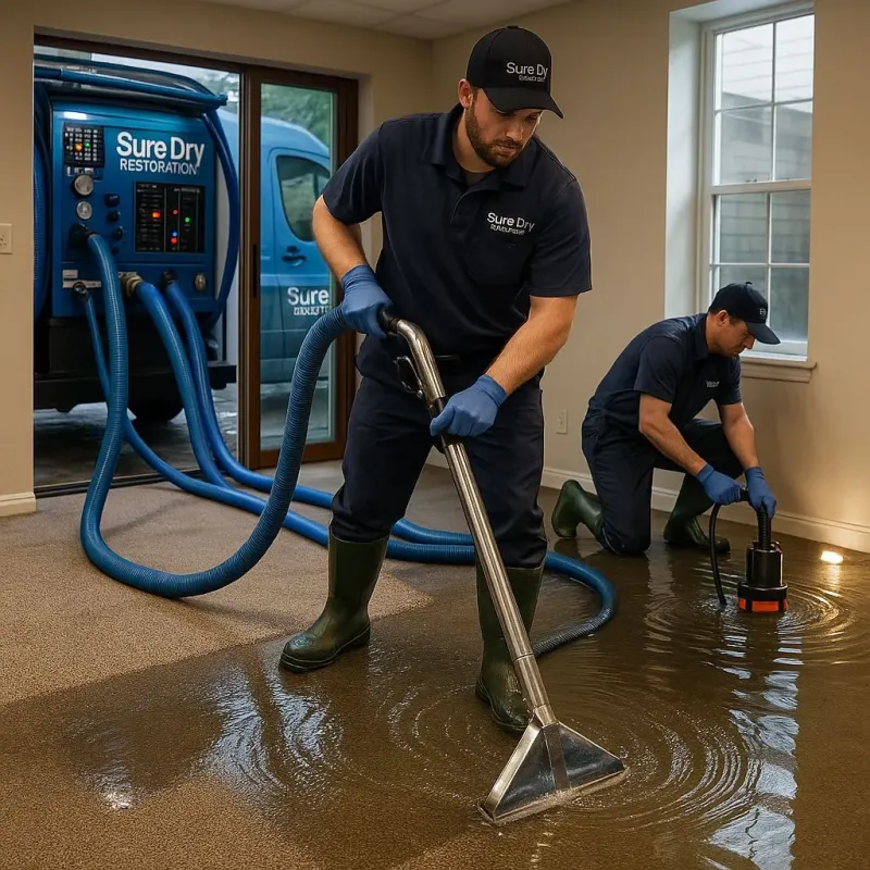 Water Extraction and Removal process in Taft, CA
